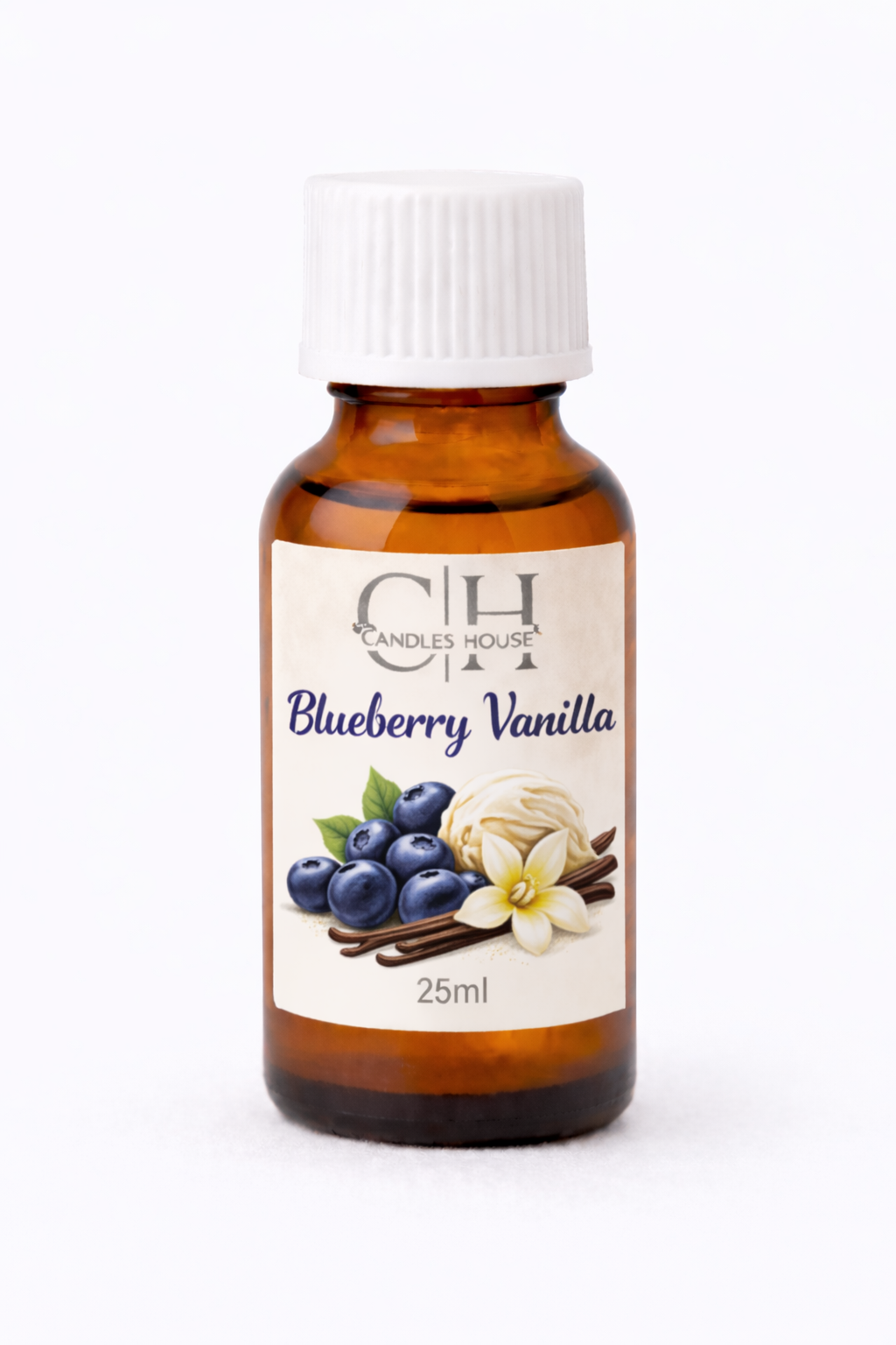 Blueberry Vanilla Fragrance Oil – Sweet Fruity & Creamy Aroma (25ml)