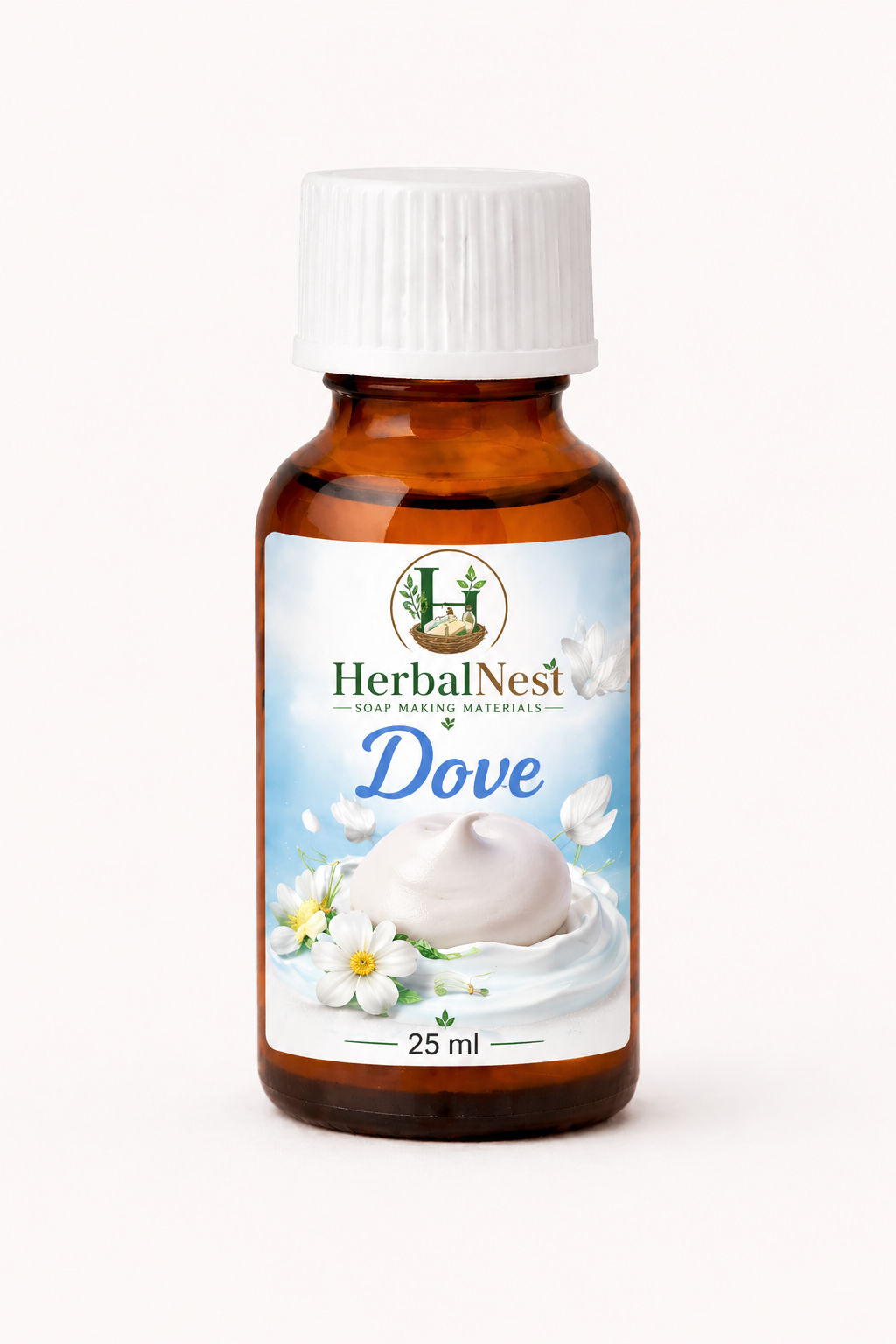 Dove Fragrance Oil for Soap Making – Soft Clean Powdery Scent | Premium Cosmetic Grade