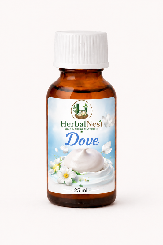 Dove Fragrance Oil for Soap Making – Soft Clean Powdery Scent | Premium Cosmetic Grade