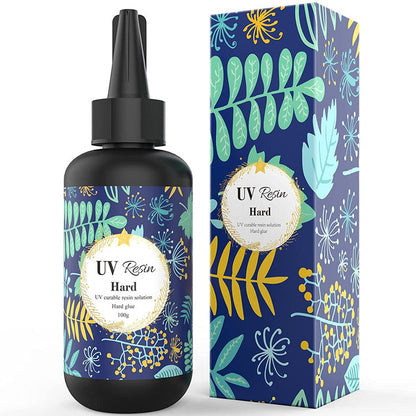 Crystal Clear Hard UV Resin for Jewelry Making - UV Epoxy Resin