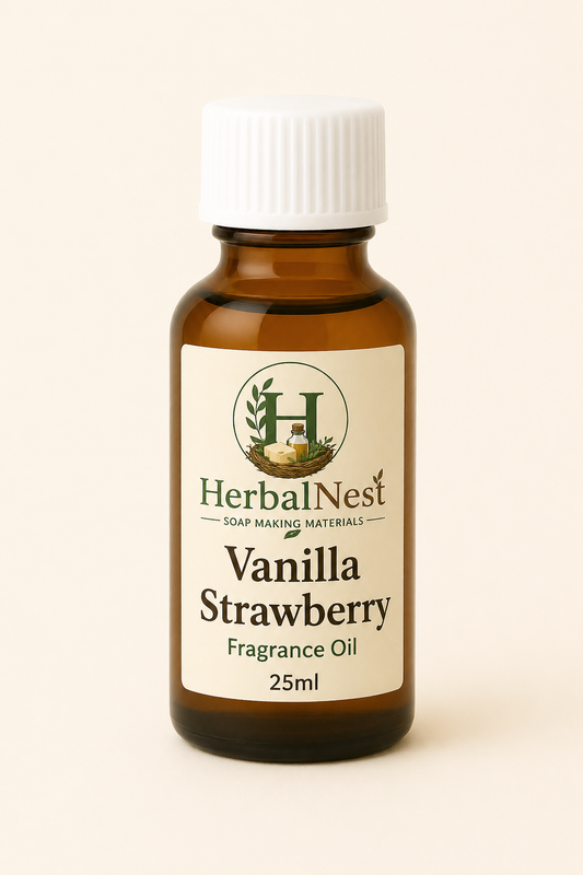 Vanilla Strawberry Scented Soap – Sweet & Creamy Berry Bliss 25 ML